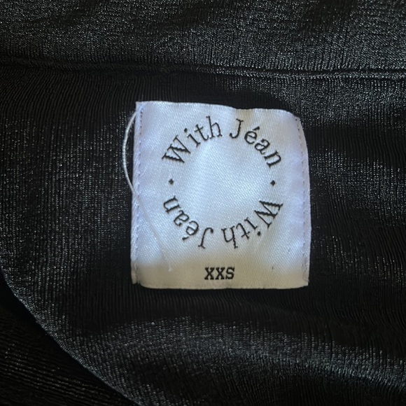 With Jean Black Long Sleeve Dress - Picture 9 of 10